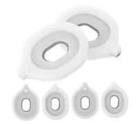 Accessori per Strumento a Fiato, 6 Pezzi, Piastra Molla per Basso | Bianco, Plastica e Metallo, Montaggio Semplice, per Musicisti Professionisti, Migliora il Suono e Resa