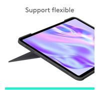Accessori per tablet Custodia con tastiera Logitech Combo Touch per iPad Pro da 13 pollici (M4) (2024)