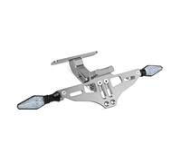 Accessori per targhe Moto Angolo Numero Di Targa Telaio Per Ducati MULTISTRADA 821 1100 S 1000 1200 HYPERMOTARD 796 1100 EVO 821 DIAVEL(Gris)