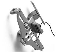 Accessori per targhe Per Aprilia TUONO R V4R Factory V4 R Staffa Targa Per Moto Porta Targa Porta Targa(Grey)