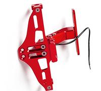 Accessori per targhe Per Ducati Hypermotard 1100 796 821 939 EVO S SP Per STRADA Moto Angolo Regolabile Numero Di Targa Telaio Staffa Di Supporto(Red)