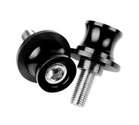 Accessori per telai moto Powersports, viti di supporto per forcellone compatibili con Ninja ZX-6R ZX600 1998-2011 10 mm (logo ZX6R nero 10 mm)