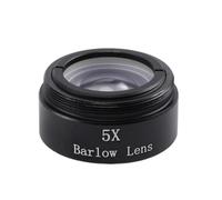Accessori per telescopi Lente di Barlow 5X for qualsiasi tubo di prolunga for oculare da telescopio con filettatura M28X0.6 da 1,25 pollici o adattatore for fotocamera Oculare per telescopio