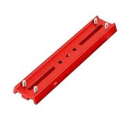 Accessori per telescopi Piastra a coda di rondine di posizionamento a quattro viti rossa 60/110/140/180/210/335/400 Installazione Morsetto for strumento equatoriale Oculare per telescopio(140mm)