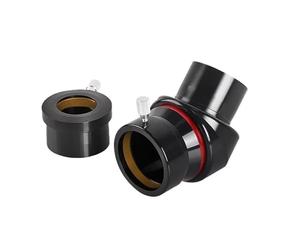 Accessori per telescopi Prisma di immagine professionale con specchio raddrizzatore a 45 gradi diagonale con adattatore da 2 pollici a 1,25 pollici for oculare del telescopio Oculare per telescopio