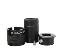 Accessori per telescopi Specchio 2 pollici moltiplicatore 2X con adattatore da 1,25 pollici Accessori for telescopi astronomici Oculare per telescopio