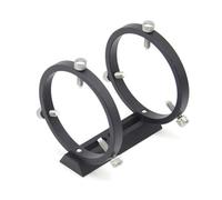 Accessori per telescopi Supporto for anelli guida a 6 punti da 42 mm, 50 mm, 65 mm, 80 mm con mini piastra da 100 mm, telescopio astronomico Oculare per telescopio(82mm)