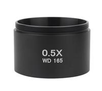 Accessori per telescopi WD165 0,5X 0,7X 1,5X 2,0X Obiettivo ausiliario Filettatura 48mm Lente di Barlow for microscopio stereoscopico Oculare per telescopio(0.5X)