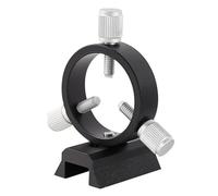 Accessori per telescopio Anello guida astronomico a tre punti da 42/50/60/68/80/90/102 mm 1 piastra 1 anello 4 viti Staffa for cercatore nera(68mm)