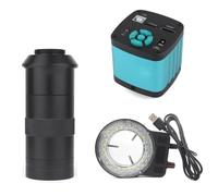 Accessori per telescopio Microscopio digitale industriale USB 4K 48MP con telecamera monoculare e obiettivo zoom 130X(B suit)