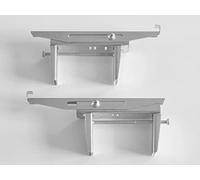 Accessori per termosiforni e caloriferi reggimensole vernice rosette pannello termoriflettente (2pz reggimensola per radiatori a piastre)