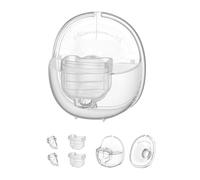 Accessori per tiralatte indossabili, flangia di ricambio per pompa da 24 mm, valvola a becco d'anatra, diaframma in silicone, tazza per il collettore del latte compatibile con MOMMED TSRETE Momcozy