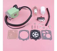 Accessori per Tosaerba Interruttore di Arresto della Bobina di accensione Adatto for Hus 266 268 272 Fu F Line Kit di Riparazione del carburatore Motosega Sostituzione del Pezzo di Ricambio