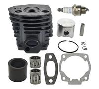 Accessori per tosaerba Kit cilindro 45mm for 55 51 50 Testa pistone cuscinetto collettore di aspirazione guarnizione motore motosega parti del motore piastra N-kasil