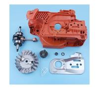 accessori per tosaerba Kit di riparazione e revisione del volano dell'albero motore del carter for motosega 450 445 e/R-ncher, pezzi di ricambio di ricambio