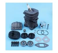 accessori per tosaerba Kit guarnizione cilindro pistone coppa manovella cuscinetto for motosega M-CULLOCH MAC CAT 335 435 440 338 438 444 placcato N-kasil