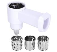 Accessori per tritacarne e taglia-verdure, lama in acciaio inox per tritatutto e mixer, con 3 dimensioni di maglie, compatibile con il tritacarne elettrico n. 5 per uso domestico