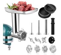 Accessori per tritacarne elettrico KitchenAid - Kit di accessori per tritacarne KitchenAid - Accessori per tritacarne elettrico professionale KitchenAid - macina carne KitchenAid - (solo accessori)