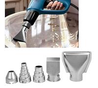 Accessori per Ugelli per Pistola Termica 5 Pezzi/Set Ugelli per Pistola Ad Aria Calda in Acciaio Inossidabile Accessori per Soffiatore di Calore Ugello per Pistola Ad Aria Calda