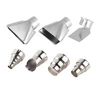 Accessori per Ugelli per Pistola Termica 7 Pezzi 35-40mm Kit di Ugelli per Pistola Termica Termoretraibile per Stazione di Saldatura Ad Aria Calda Accessori per Pistola Ad Aria Calda Kit di Strumenti