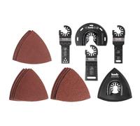 EINHELL 49708950 - Set utensili multiuso metallo, legno, plastica 17 pz.