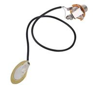 Accessori per utensili Amplificatore pre-cablato trasduttore acustico Piezo Jack Pickup Accessorio (Color : Black)