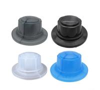 Accessori per ventola elettrica, dado fisso, ventola da tavolo, dado a pala, protezione per le dita, protezione per bambini, 50 x 22 mm, diametro interno 8 mm, copertura dado ventola (nero)