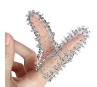 Accessori per vibratori per dita, dita sessuali, dita sessuali, dita per preliminari, per stimolazione del clitoride e punto G, giocattoli erotici per coppie sesso estremo