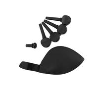Accessori Per Violino 1 Set Di Piroli Per Cordiera Mentoniera Trafile Pomello Puntale Accessori Per Violino 4/4(1/2)