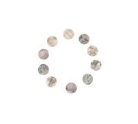 accessori per violino 10/50 Pezzi Arco per Violino Fatto a Rana Intarsio Paris Eye Abalone Dot 8mm 9mm Set di Accessori per Restauro (Color : 10PCS 6mm)