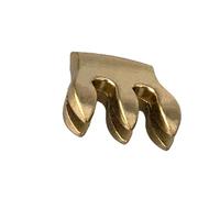 Accessori per violino 1PC Metallo Violino Sordina Pratica Violino Silenziatore Parti Violino Accessori(Gold)
