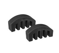 Accessori per violino 2 Pezzi Di Silenziatore In Gomma Per Violino Elettrico Silenzioso Per Esercitarsi Ultra Per 4/4 3/4 1/2 1/4 1/8 Ponte Acustico S