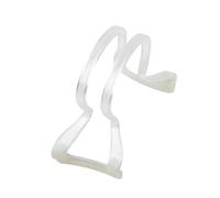 accessori per violino 4/4 3/4 1/2 Raddrizzatore universale per arco di violino Correzione della postura dell'arco multicolore acrilico Accessori per violino robusti e durevoli (Color : White)