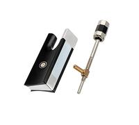 Accessori per Violino 4/4 Dimensioni Violino Arco Rana Ebano E Alpacca Bellissimi Occhi Intarsio Bottoni Arco Di Violino Con Viti Ad Occhiello