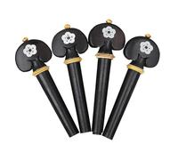 Accessori per violino 4 Pz/set Pioli Di Violino Ebano Fine Tune Pioli Parti Di Violino Per 3/4 4/4 Accessori Per Strumenti A Corda Di Violino(A)
