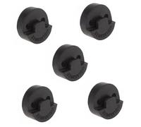 Accessori Per Violino Accessori Per Parti Di Violino Professionali Sordina In Gomma Rotonda Acustica Nera Silence(Black)