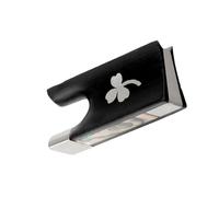 accessori per violino Accessori per stelo per arco Accessori per libreria per coda di violino in ebano con motivo a trifoglio in rame bianco (Size : 3-4)