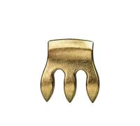 Accessori per violino Accessori Per Violino 3 Punte In Metallo Nero Sordina Per Violino Resistente All'usura E Durevole Per Esercitarsi Con Violino Da 1/8-4/4(Gold)