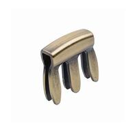 Accessori per violino Accessori Per Violino 3 Punte In Metallo Nero Sordina Per Violino Resistente All'usura E Durevole Per Esercitarsi Con Violino Da 1/8-4/4(Bronze)
