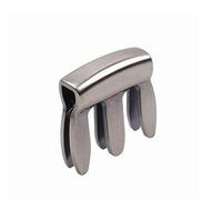 Accessori per violino Accessori Per Violino 3 Punte In Metallo Nero Sordina Per Violino Resistente All'usura E Durevole Per Esercitarsi Con Violino Da 1/8-4/4(Silver)