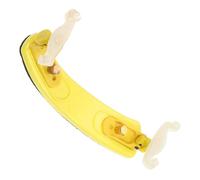 Accessori Per Violino Accordatore Per Viola Poggiaspalla Per Violino Strumenti Materiale Pregiato Gomma Supporto Portatile(Yellow)
