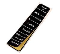 Accessori Per Violino Adesivi Per Tastiera Di Violino 4/4 Etichette Nere Tasti E Scale Guida Principianti Decalcomanie Note Sulle Dita