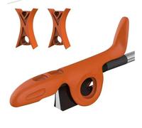 Accessori per violino Aiuto Per La Presa Dell'arco Per Violino Correzione Con Tappo Per Arco Violino Viola Bow Buddy Accessorio Didattico Per Principianti(Orange)