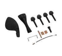 Accessori per Violino del Violino Kit Parti di Sostituzione in Legno in Metallo Suono di qualità per gli Amanti della Musica Nera