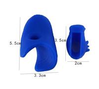 accessori per violino Dispositivo di correzione dell'impugnatura per arco in gomma per violino/viola Set da 2 pezzi per sussidi didattici per violino/viola Accessori Allenatore per dita per principian