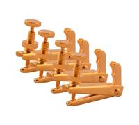 accessori per violino Gancio per corda speciale per accordatura fine in metallo per violino Accessori per strumenti placcati in oro Set di 4 Accordatura fine 4/4 (Color : 1/4)