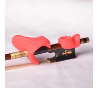 Accessori per violino Il Supporto Per Arco Diviso In Cartone Animato Con Impugnatura Per Arco Da Violino Corregge Scientificamente La Forma Della Mano Destra(Red,A)