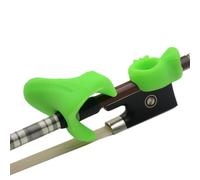 Accessori per violino Il Supporto Per Arco Diviso In Cartone Animato Con Impugnatura Per Arco Da Violino Corregge Scientificamente La Forma Della Mano Destra(Green,A)