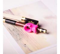 Accessori per violino Impugnatura Per Arco Per Violino Correttore Per Arco Colorato Per Cartoni Animati Aiuto Per Impugnatura Per Arco Modello Di Correzione Del Mignolo Universale(Pink)