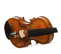Accessori per violino in abete rosso di alta qualità acero a fiamma fine per musicisti principianti(Size:4/4)